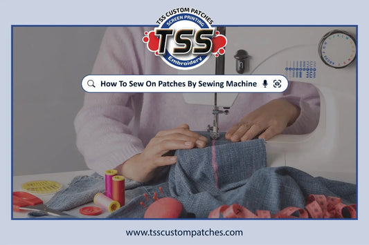 Sew On Patches by Sewing Machine
