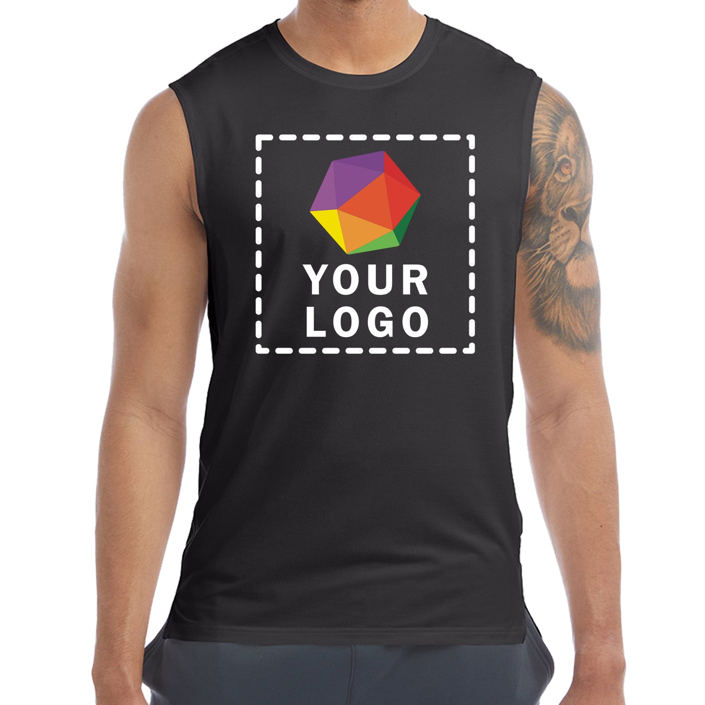 Champion Custom Printed Men's Sport Muscle T-Shirt - CHP170