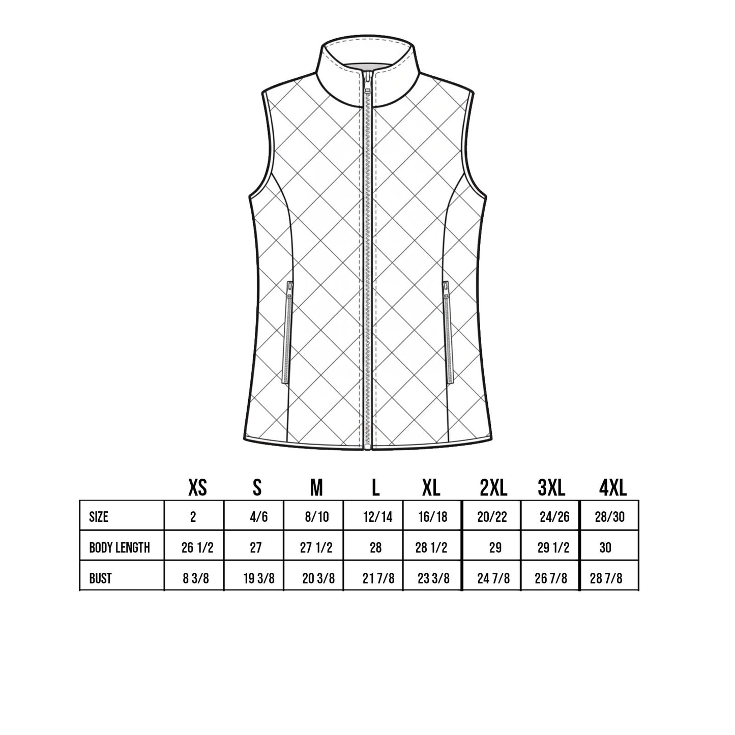 Brooks Brothers® Custom Embroidered Women’s Quilted Vest - BB18603