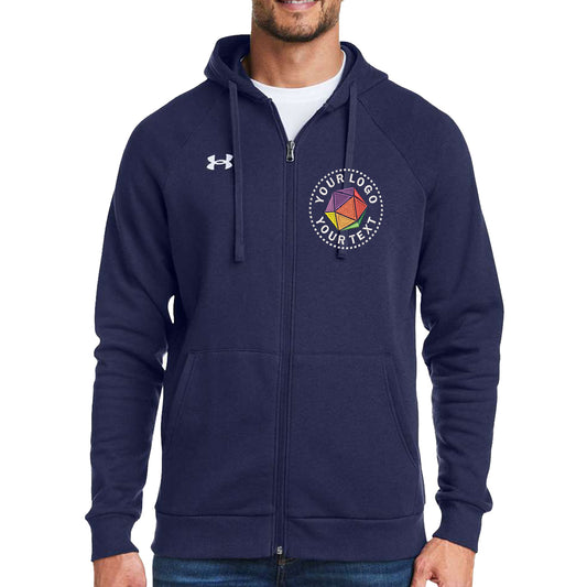 Under Armour Custom Embroidered Men's Rival Fleece Full-Zip - 1379767