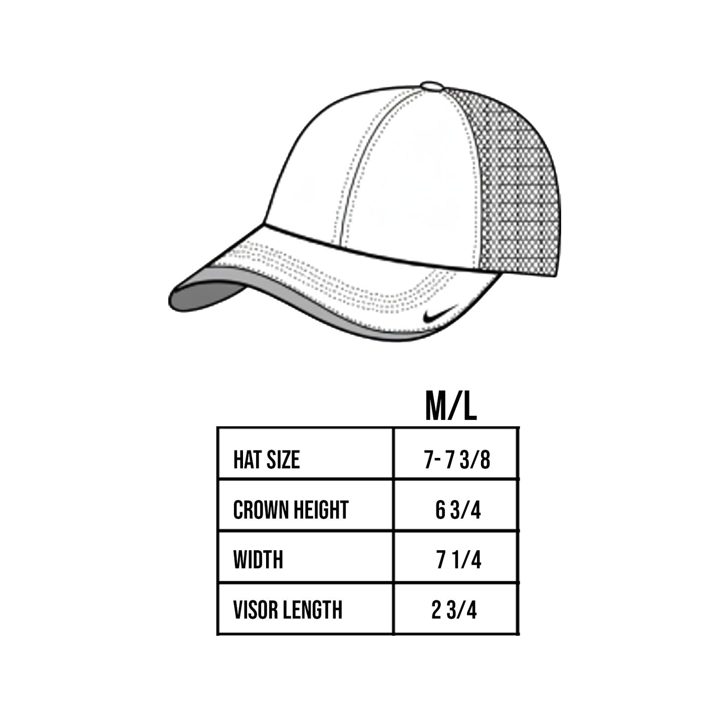 Nike Dri-FIT Custom Embroidered Perforated Performance Cap - NKFB6445