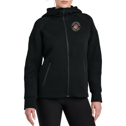 Nike Custom Embroidered Women’s Tech Fleece Full-Zip Hoodie - NKFQ4798