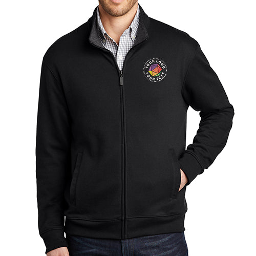 Port Authority® Custom Embroidered Interlock Full-Zip - K809