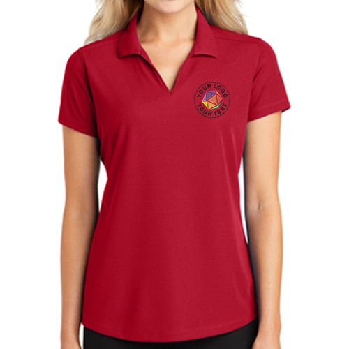 Port Authority® Custom Embroidered Women's Dry Zone® Grid Polo - L572