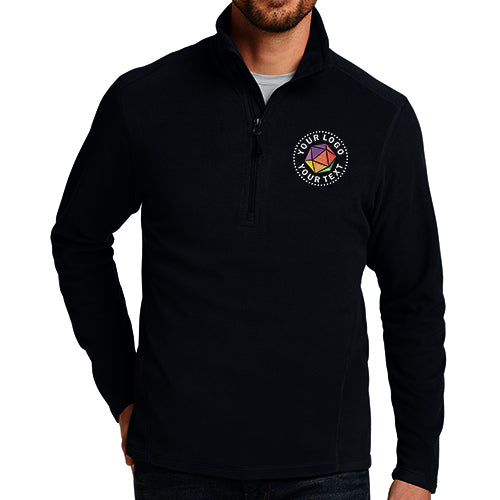 Eddie Bauer® Custom Embroidered 1/2-Zip Microfleece Jacket - EB226