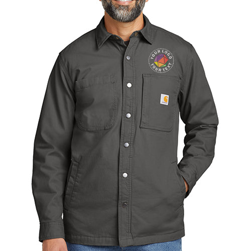 Carhartt® Rugged Flex® Custom Embroidered Fleece-Lined Shirt Jac - CT105532