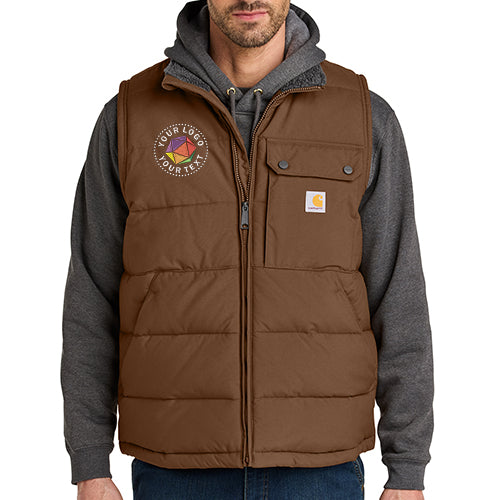 Carhartt® Custom Embroidered Montana Insulated Vest - CT105475