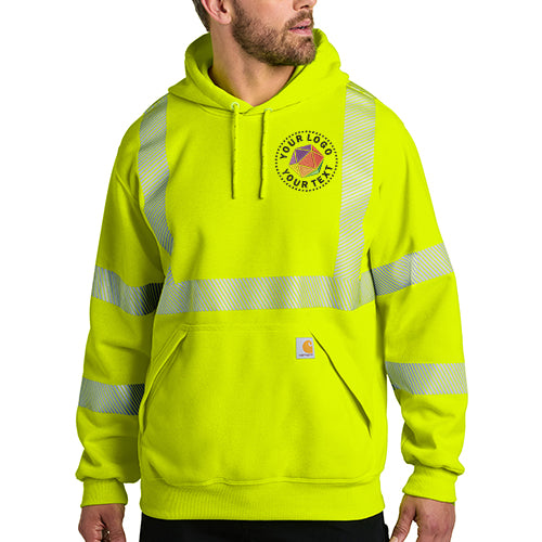 Carhartt® Custom Embroidered ANSI 107 Class 3 Hooded Sweatshirt - CT104987