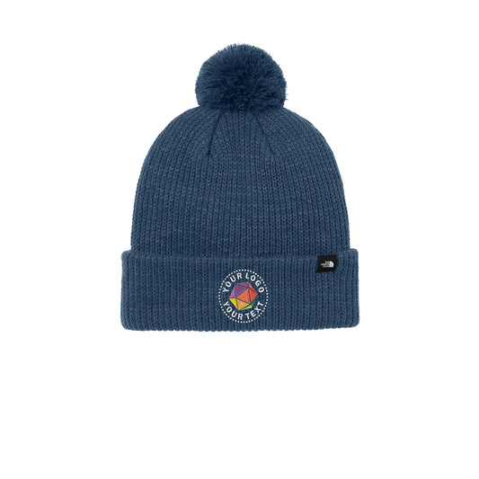 The North Face® Custom Embroidered Pom Beanie - NF0A7RGI