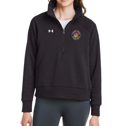 Under Armour Custom Embroidered Women's Rival Fleece Half-Zip Pullover - 1379492