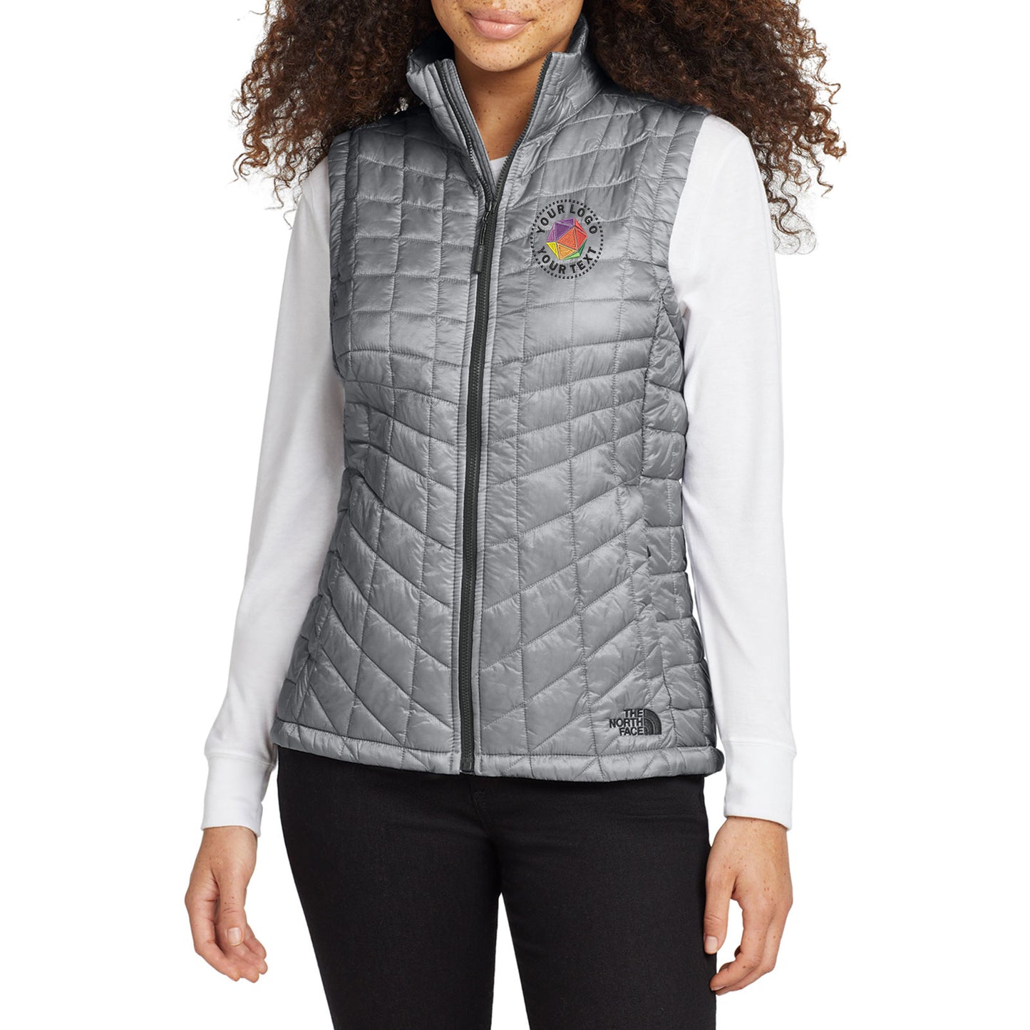 The North Face® Custom Embroidered Women's ThermoBall™ Trekker Vest - NF0A3LHL
