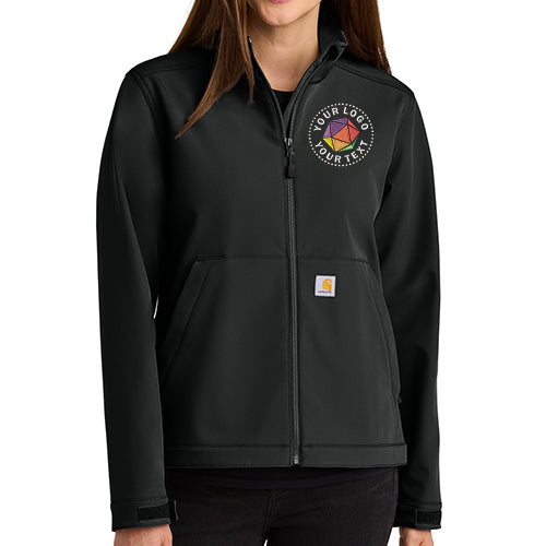 Carhartt® Custom Embroidered Women’s Rain Defender® Soft Shell Jacket - CT107115