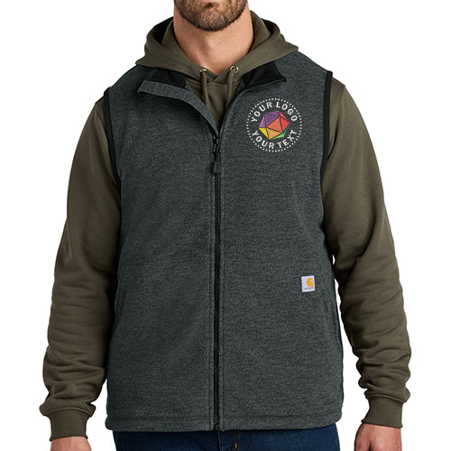 Carhartt® Custom Embroidered Textured Fleece Vest - CT106418