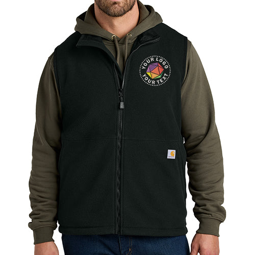 Carhartt® Custom Embroidered Textured Fleece Vest - CT106418