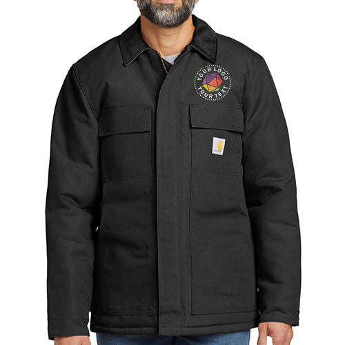 Carhartt® Custom Embroidered Duck Traditional Coat - CT106674