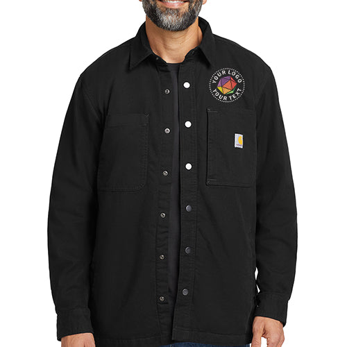 Carhartt® Rugged Flex® Custom Embroidered Fleece-Lined Shirt Jac - CT105532