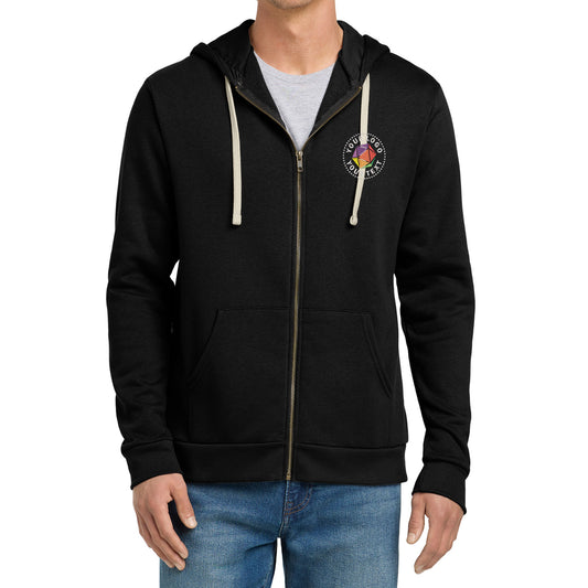 Next Level Apparel® Adult Santa Barbara Custom Embroiderd Zip Hoodie - NL9602
