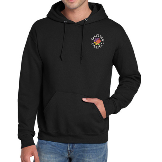 Jerzees® Super Sweats® NuBlend® - Custom Embroidered Pullover Hooded Sweatshirt - 4997M