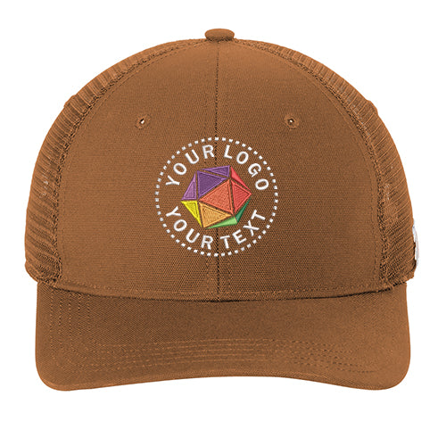 Carhartt® Custom Embroidered Canvas Mesh Back Cap - CT105298