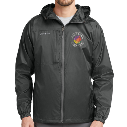 Eddie Bauer® Custom Embroidered Packable Wind Jacket - EB500