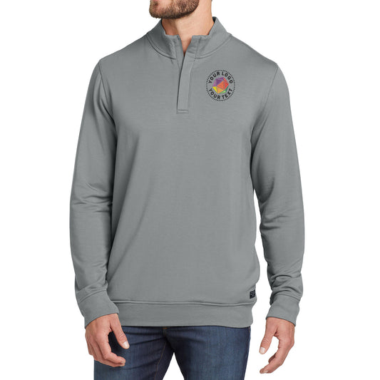 TravisMathew Custom Embroidered Newport 1/4-Zip Fleece - TM1MU419