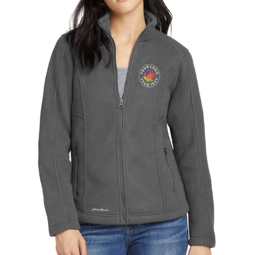 Eddie Bauer® Custom Embroidered Women's Full-Zip Fleece Jacket - EB201