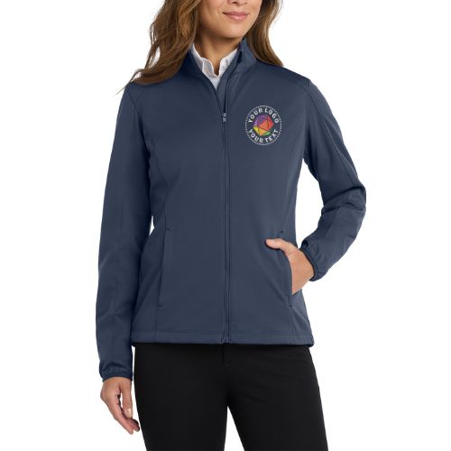 Port Authority® Custom Embroidered Women's Active Soft Shell Jacket - L717
