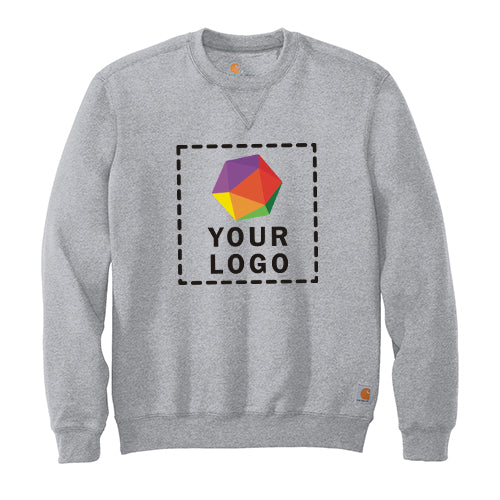 Carhartt® Custom Printed Midweight Crewneck Sweatshirt- CTK124