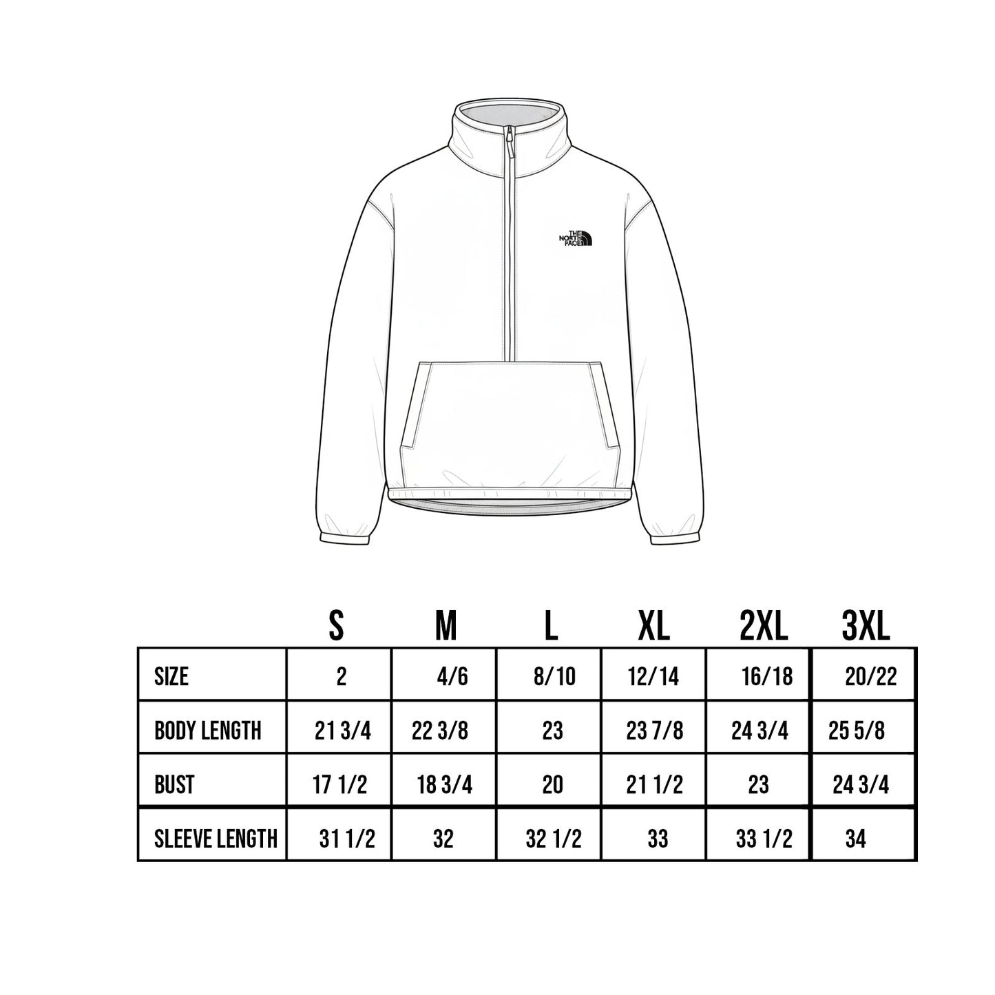 The North Face® Custom Embroidered Women’s Double-Knit 1/2-Zip Fleece - NF0A8C5H