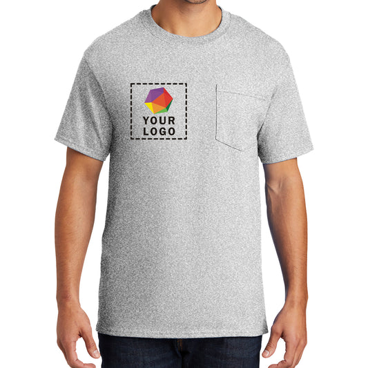 Port & Company® Custom Printed Essential Pocket Tee - PC61P