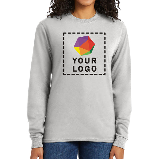 Hanes Men's ComfortSoft® Custom Printed Long-Sleeve T-Shirt - 5286