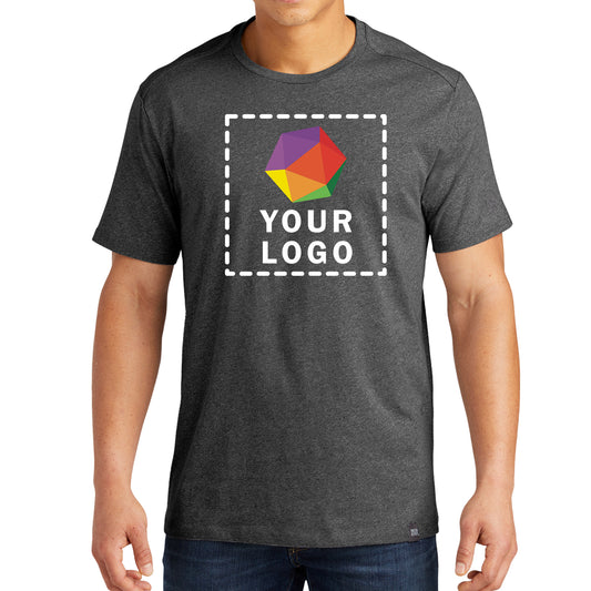 New Era® Custom Printed Heritage Blend Crew Tee - NEA100