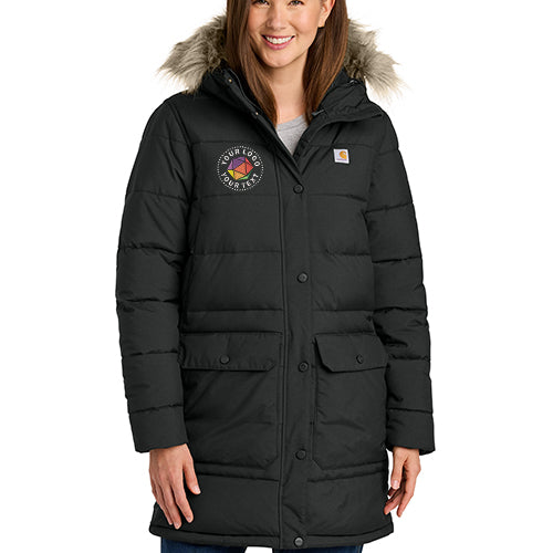 Carhartt® Custom Embroidered Women’s Montana Insulated Hooded Coat - CT105456