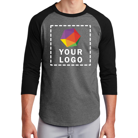 Sport-Tek® Custom Printed Colorblock Raglan Jersey - T200