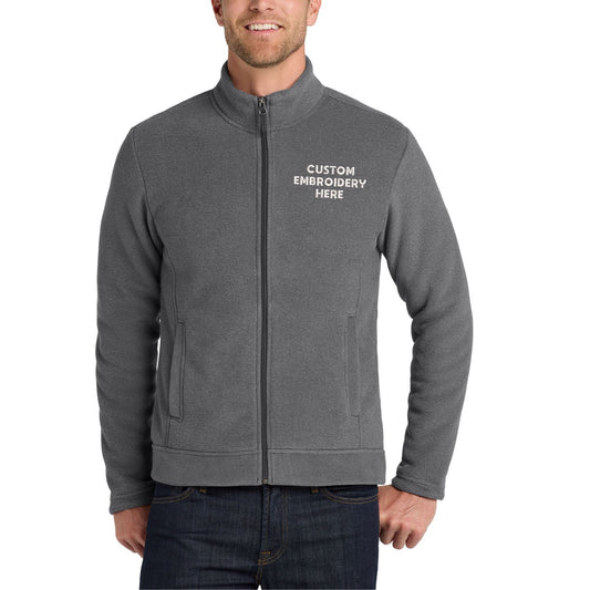 Port Authority® Custom Embroidered Ultra Warm Brushed Fleece Jacket - F211