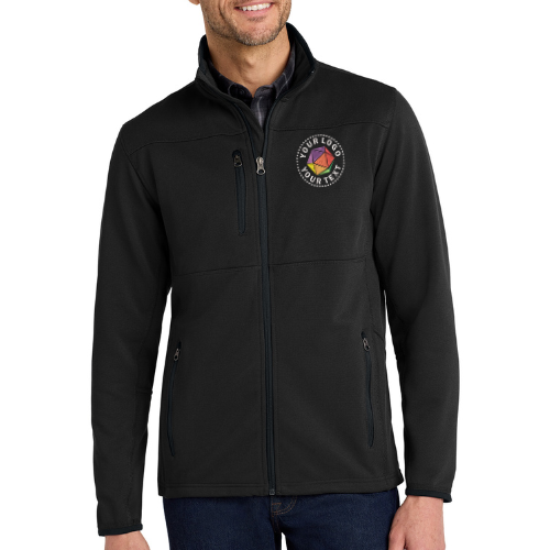 Port Authority® Custom Embroidered Pique Fleece Jacket - F222