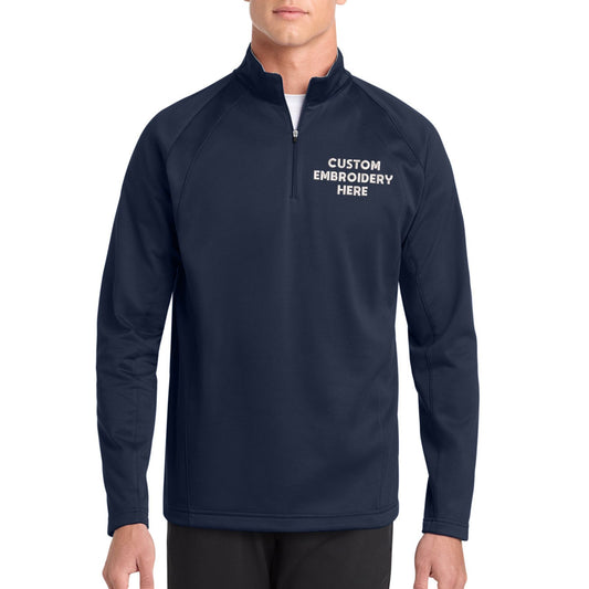 Sport-Tek® Sport-Wick® Custom Embroidered Fleece 1/4-Zip Pullover - F243