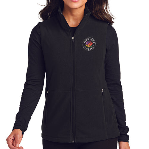 Port Authority® Custom Embroidered Women's Accord Microfleece Vest - L152