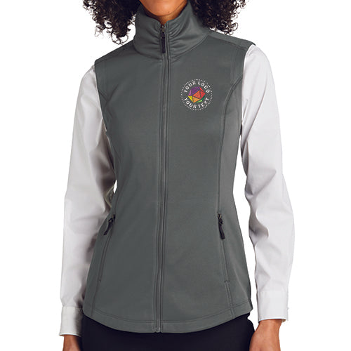 Port Authority® Custom Embroidered Women's Collective Smooth Fleece Vest - L906