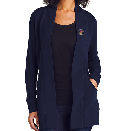 Port Authority® Custom Embroidered Women's Microterry Cardigan - LK825