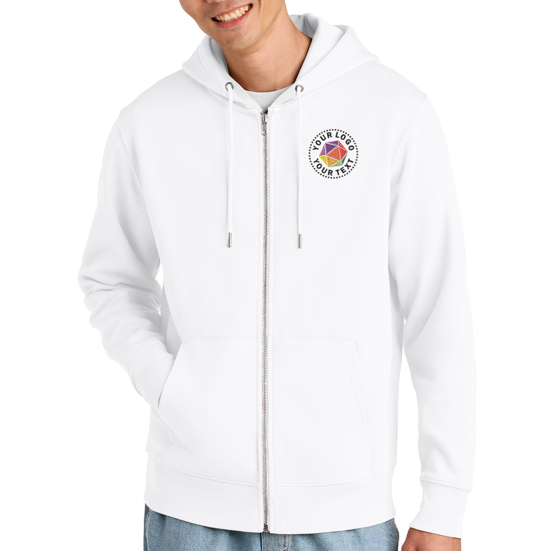 Stanley/Stella Unisex Custom Embroidered Cultivator 2.0 Full-Zip Hooded Sweatshirt - SXU005