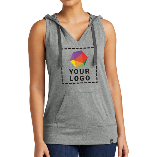 New Era® Custom Printed Women's Heritage Blend Hoodie Tank - LNEA106