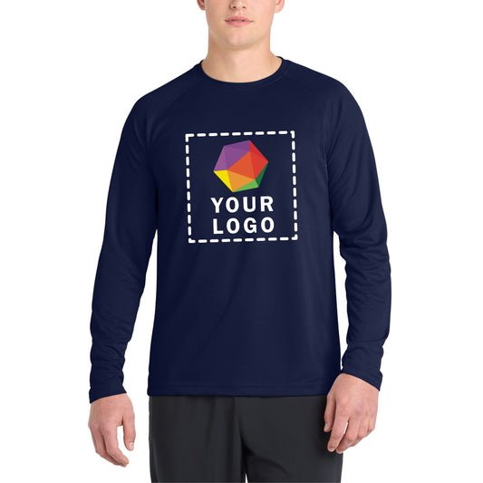 Sport-Tek® Dry Zone® Custom Printed Long Sleeve Raglan T-Shirt - T473LS
