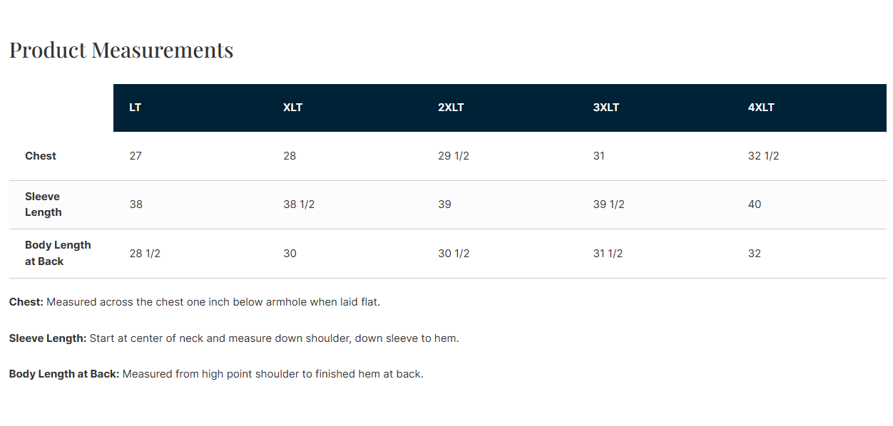 CornerStone® Custom Embroidered Tall Duck Cloth Work Jacket - TLJ763