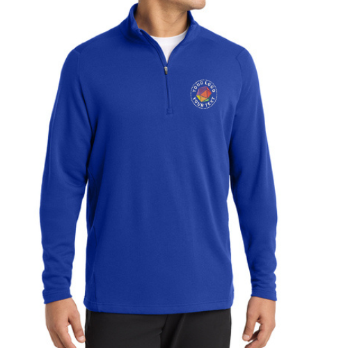 Sport-Tek® Custom Embroidered Lightweight French Terry 1/4-Zip Pullover - ST273