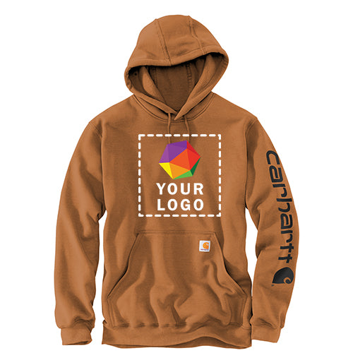 Carhartt® Custom Printed Midweight Hooded Logo Sweatshirt - CTK288