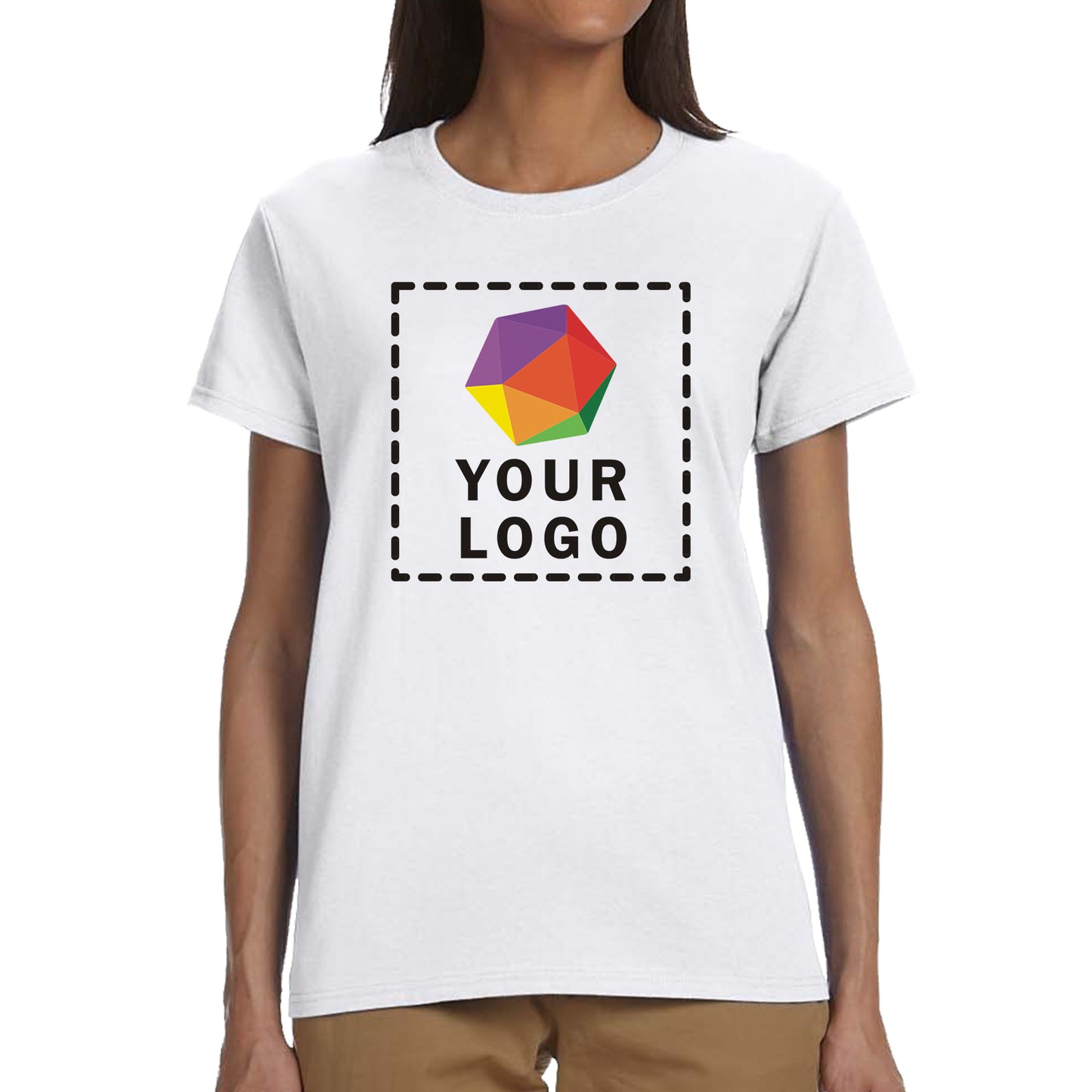 Gildan Custom Printed Ladies' Ultra Cotton® T-Shirt - G2000L