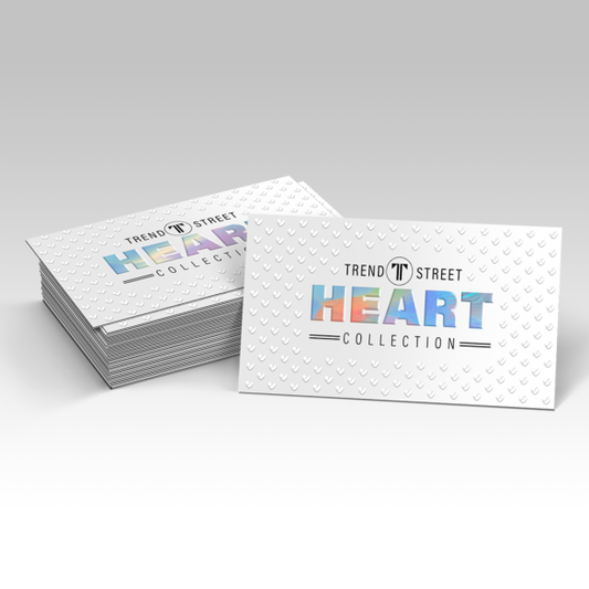 Dual Raised Business Cards - 2"x3.5" (US Standard)