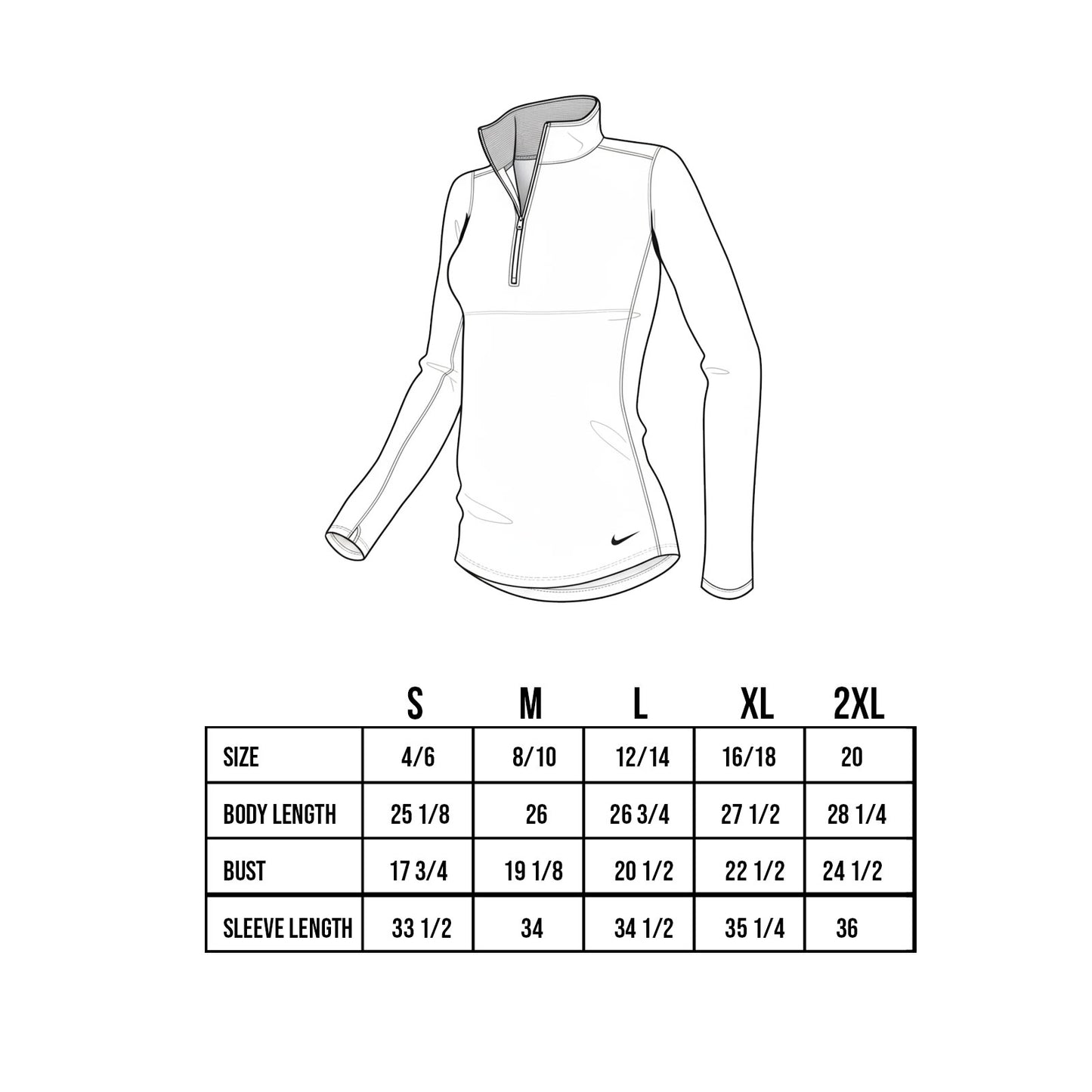 Nike Custom Embroidered Women's Dri-FIT Stretch 1/2-Zip Cover-Up - 779796