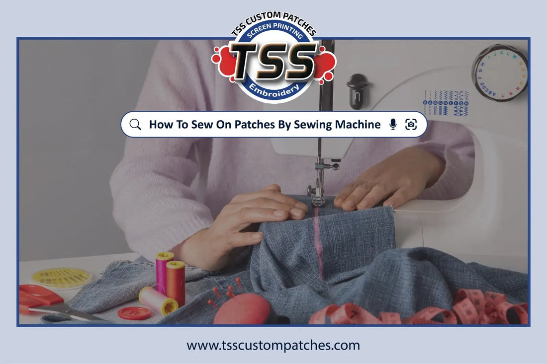 Sew On Patches by Sewing Machine